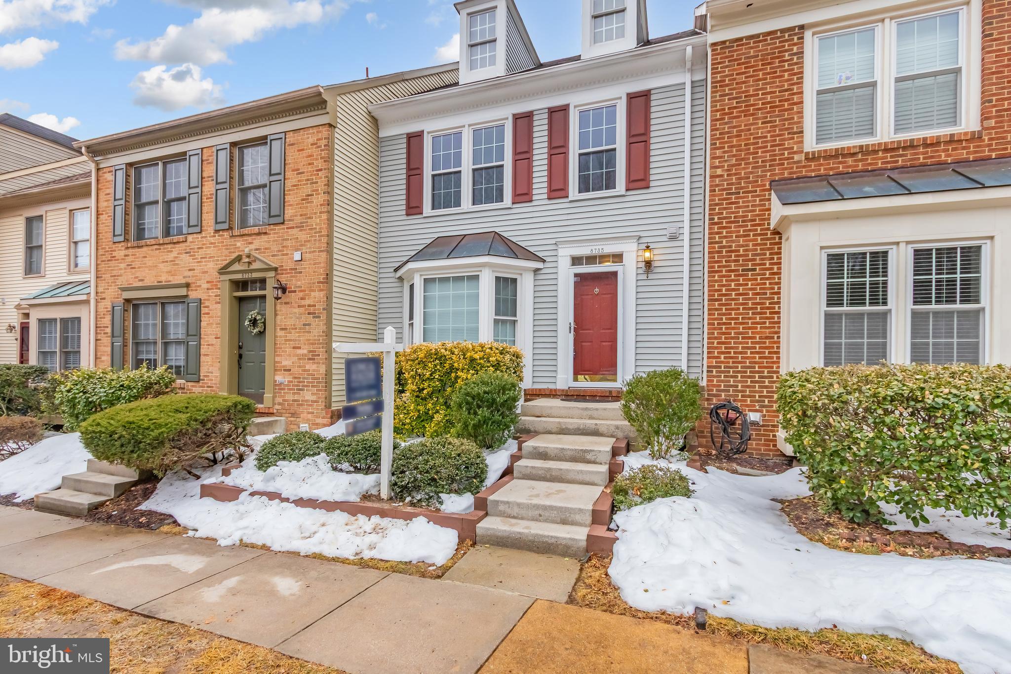 8735 Stone Hill Place Springfield, VA 22153 - Photo 50 of 51 a front view of a house having yard