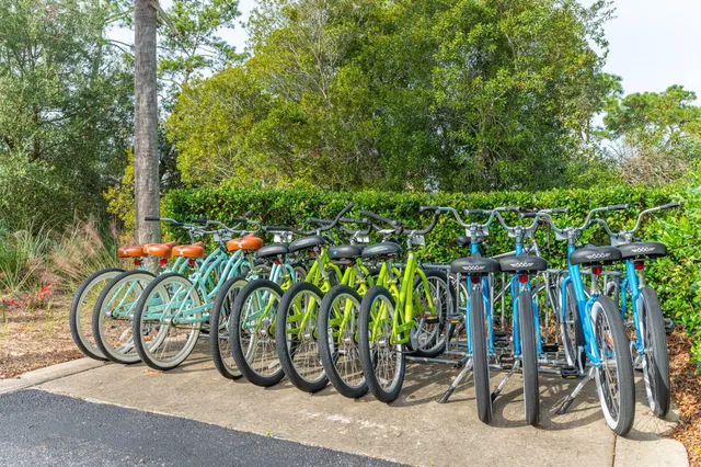 a view of street along with trees