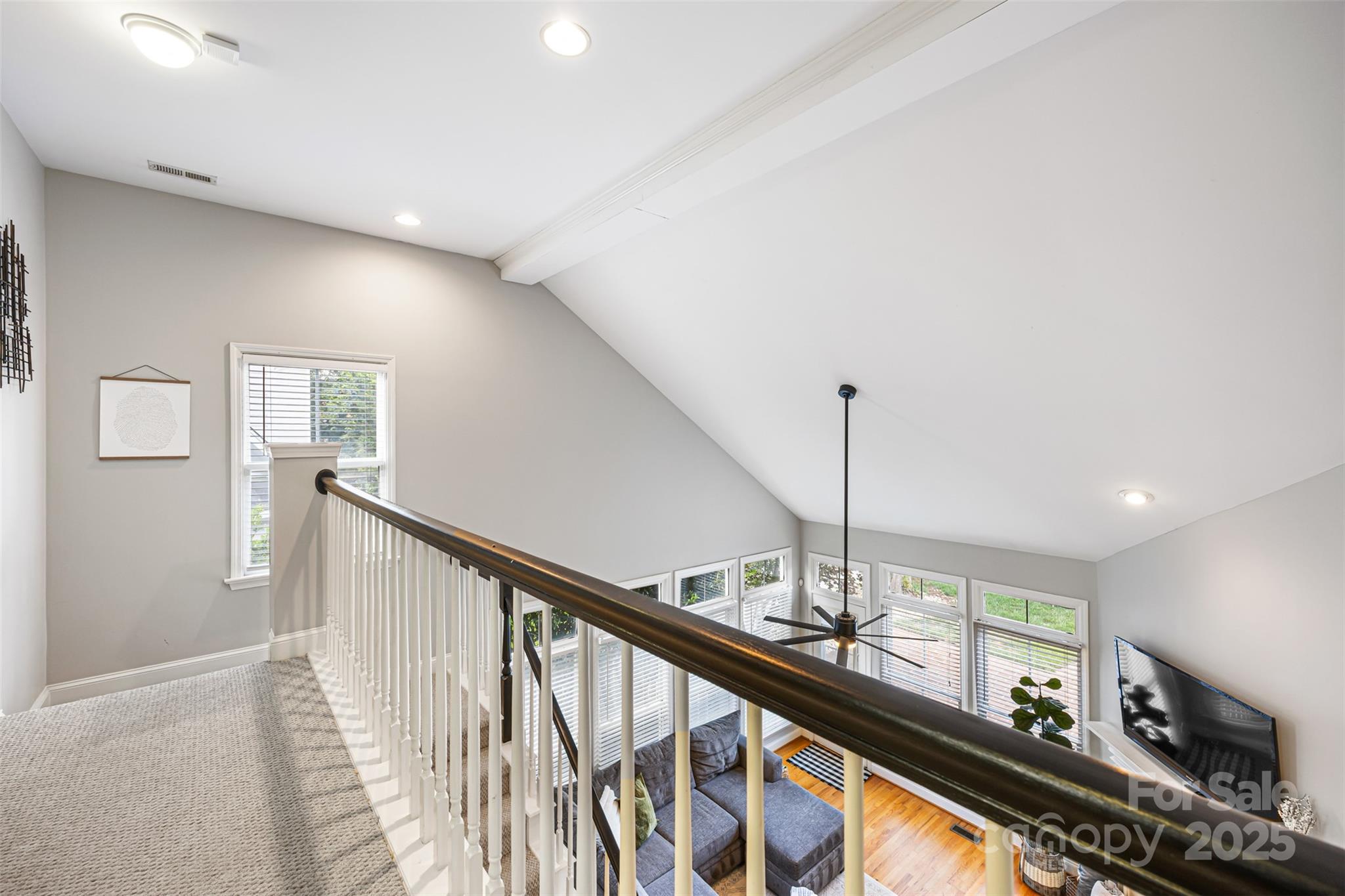 126 Blandina Court Fort Mill, SC 29708 - Photo 19 of 33 a view of a hallway with stairs