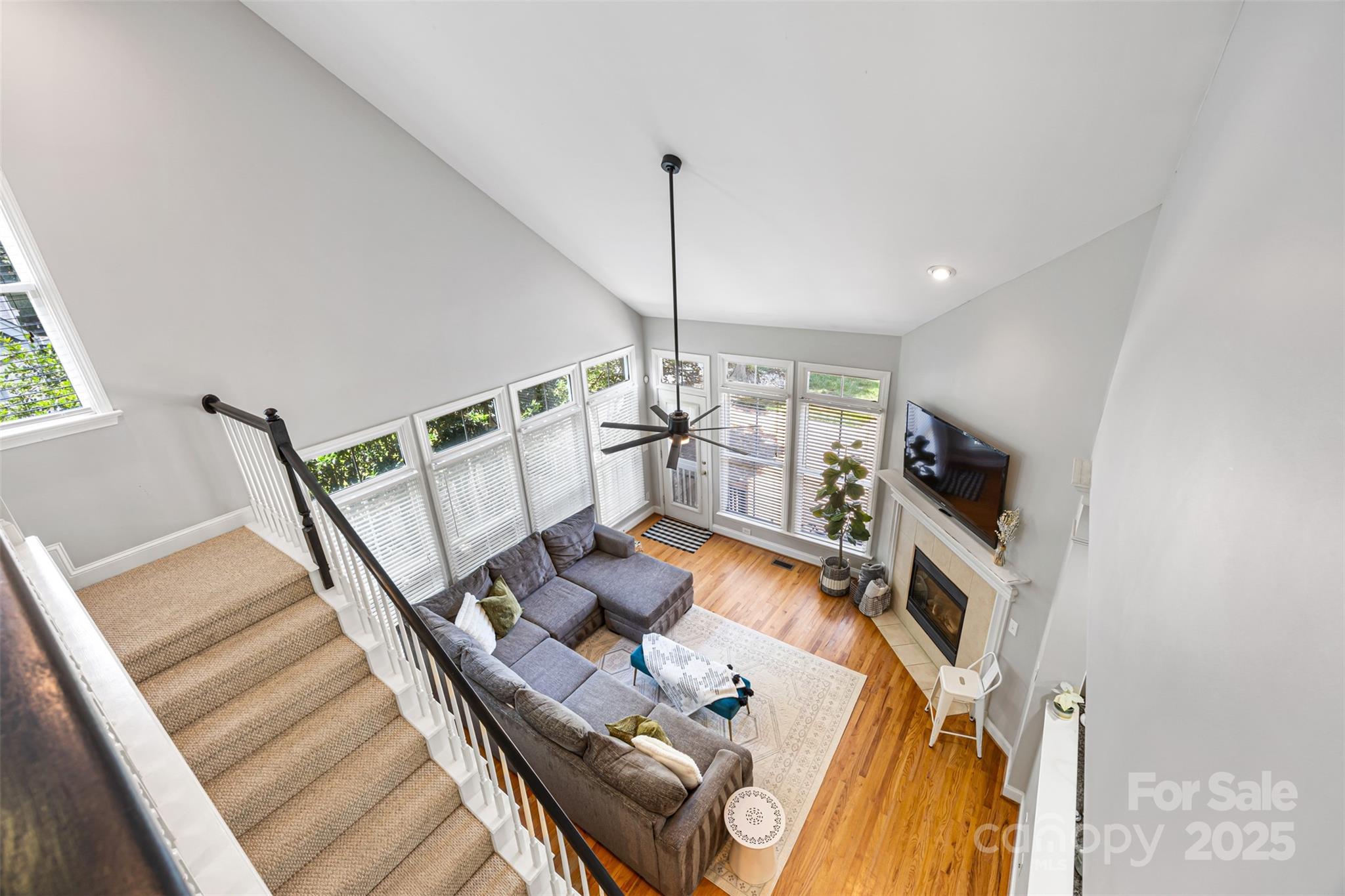126 Blandina Court Fort Mill, SC 29708 - Photo 20 of 33 a view of living room with furniture and floor to ceiling window
