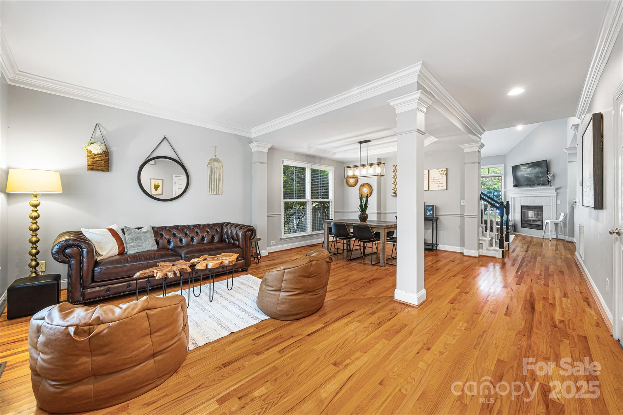 126 Blandina Court Fort Mill, SC 29708 - Photo 2 of 33 a living room with furniture and wooden floor