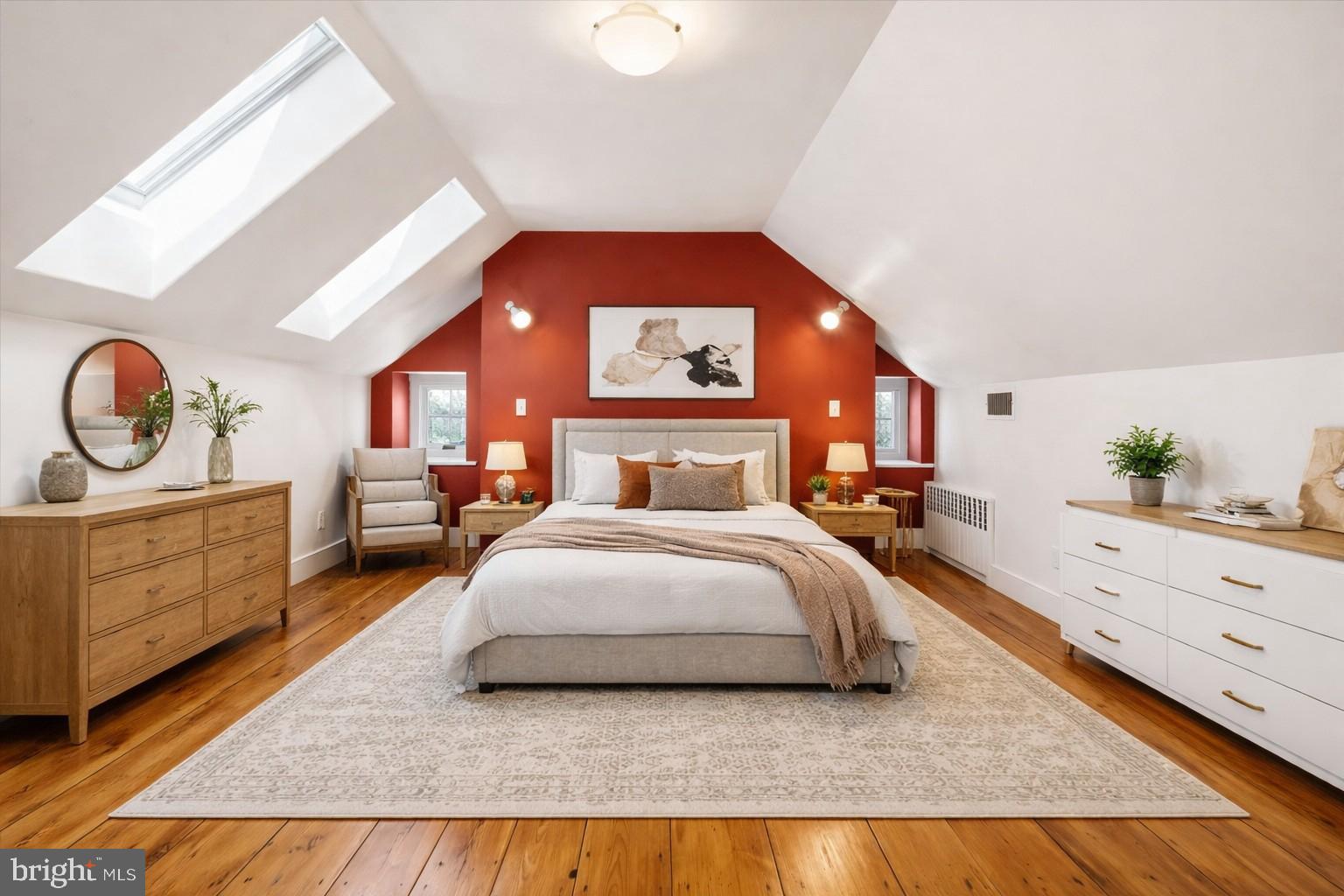 1439 Old Wilmington Road Hockessin, DE 19707 - Photo 38 of 57 a spacious bedroom with a bed and window