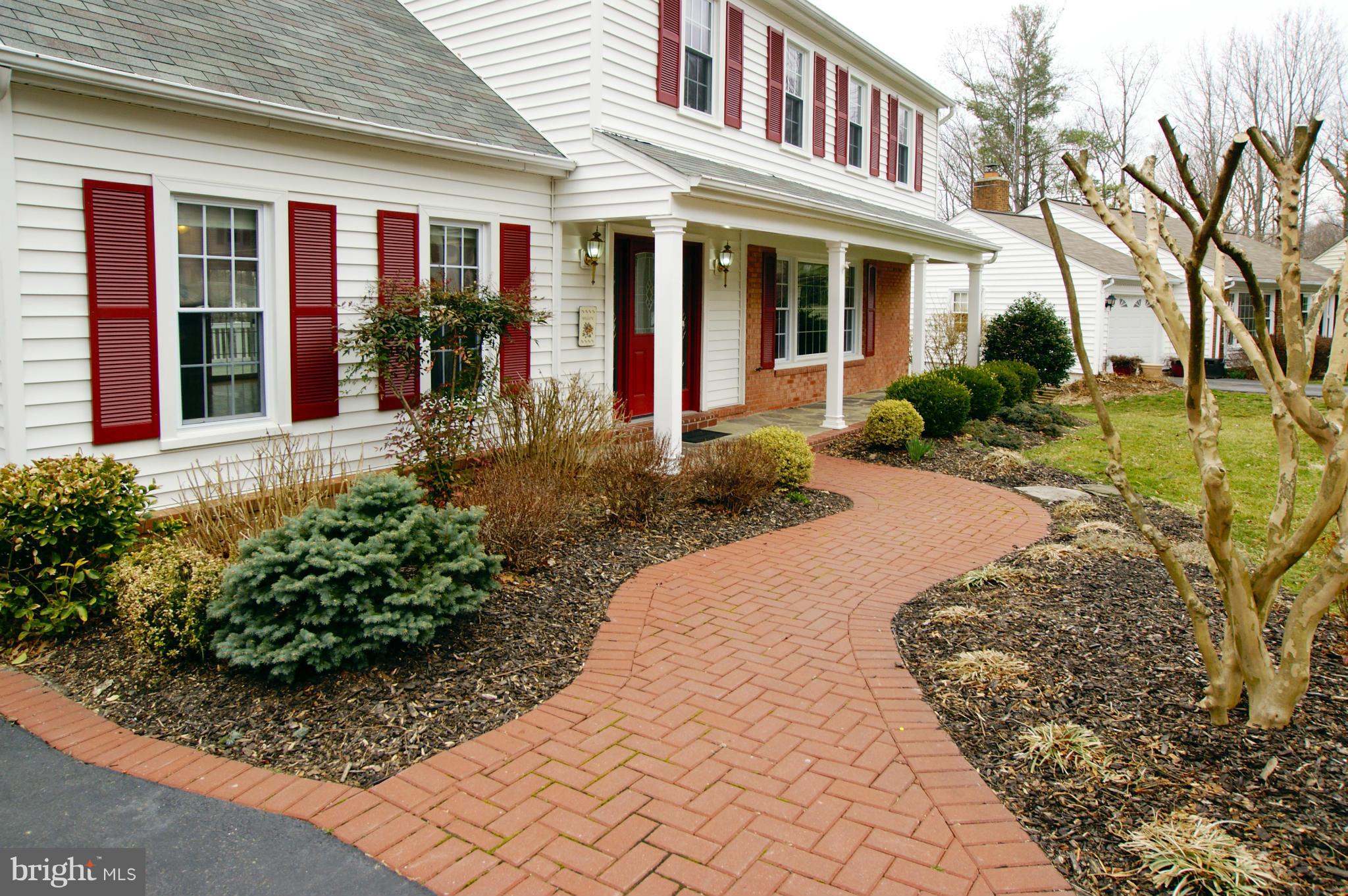 7804 Cliffside Court Springfield, VA 22153 - Photo 1 of 30 Lovely walk way to the front porch.