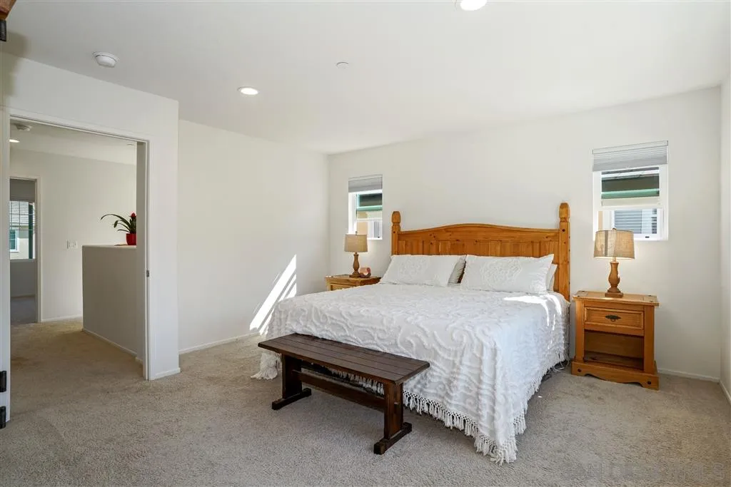 270 Oberlander Way Fallbrook, CA 92028 - Photo 11 of 23 a bedroom with a bed and a closet