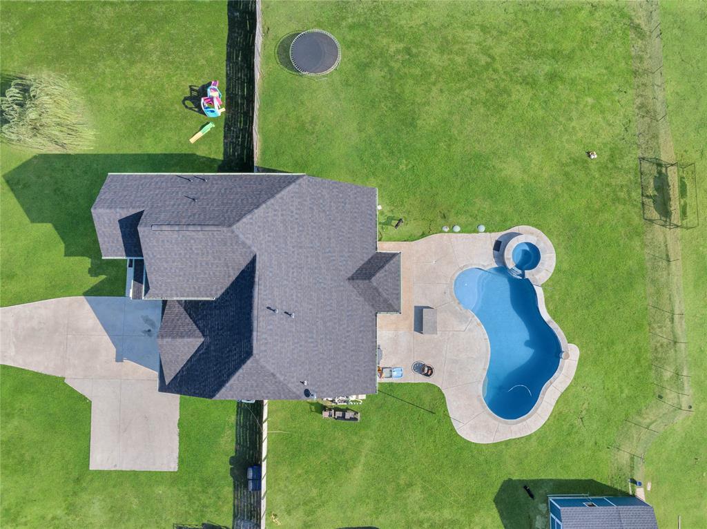 12616 Metz Road Sanger, TX 76266 - Photo 25 of 26 an aerial view of a house