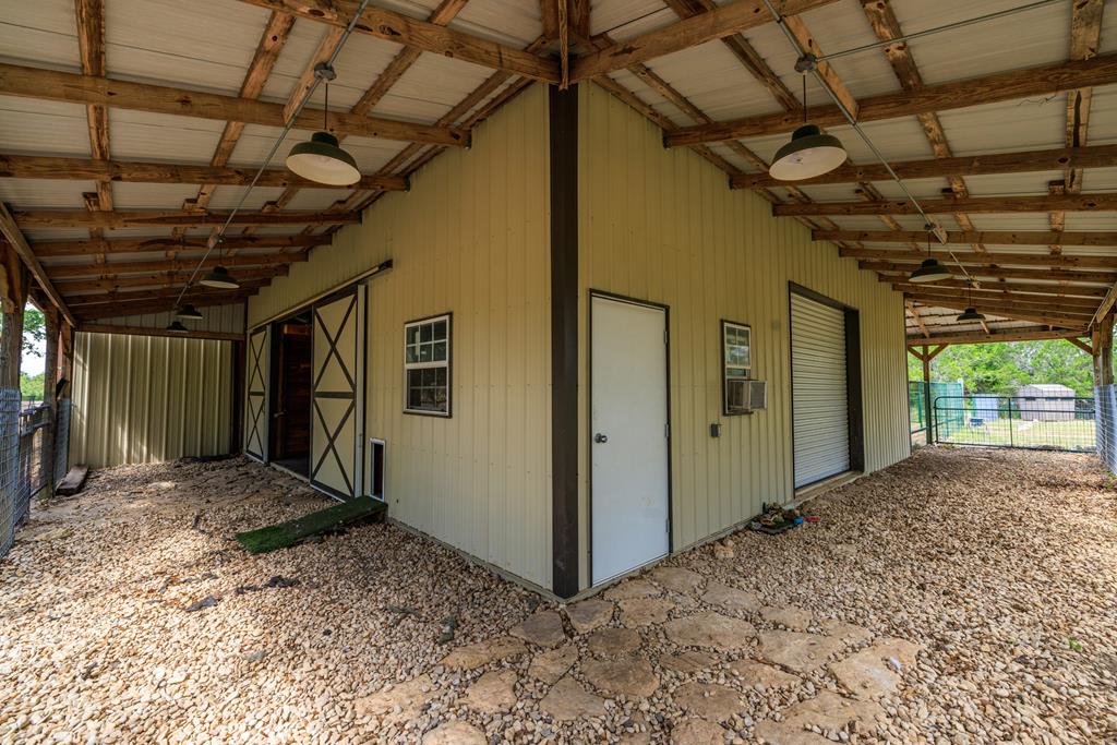 1320 Pass Creek Road East Center Point, TX 78010 - Photo 34 of 51 a view of a garage
