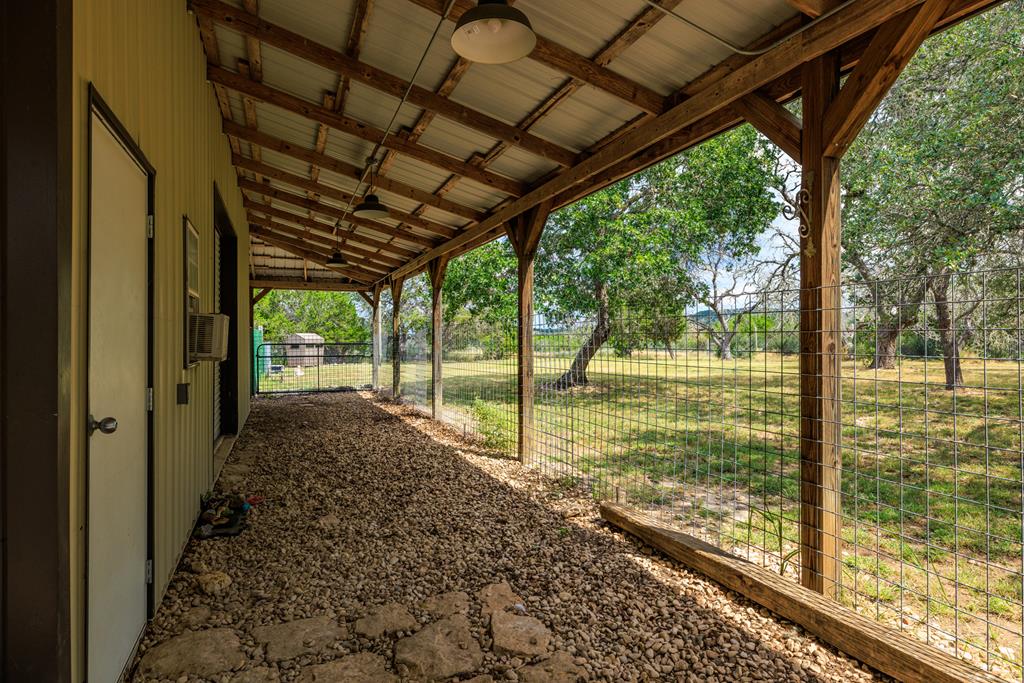 1320 Pass Creek Road East Center Point, TX 78010 - Photo 35 of 51 a view of a backyard