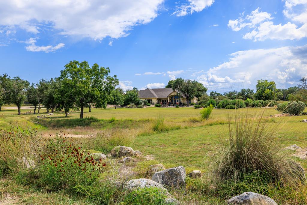 1320 Pass Creek Road East Center Point, TX 78010 - Photo 40 of 51 a view of a lake with a big yard