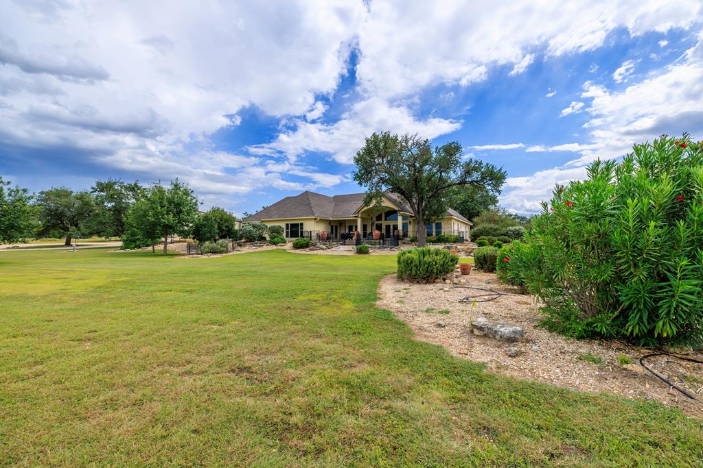 1320 Pass Creek Road East Center Point, TX 78010 - Photo 46 of 51 a view of big yard with front of house