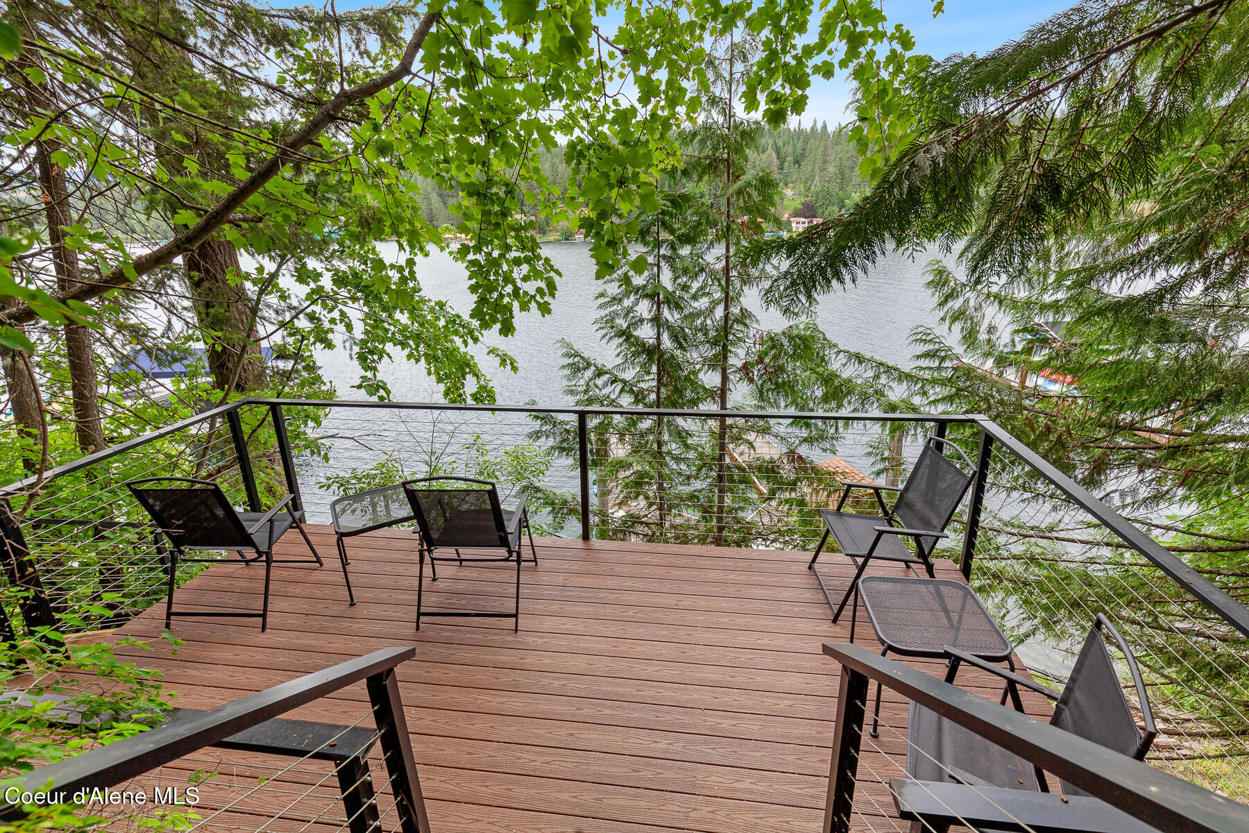 8247 West Shorecrest Road Coeur D'Alene, ID 83814 - Photo 28 of 54 DECK BY THE SHORE