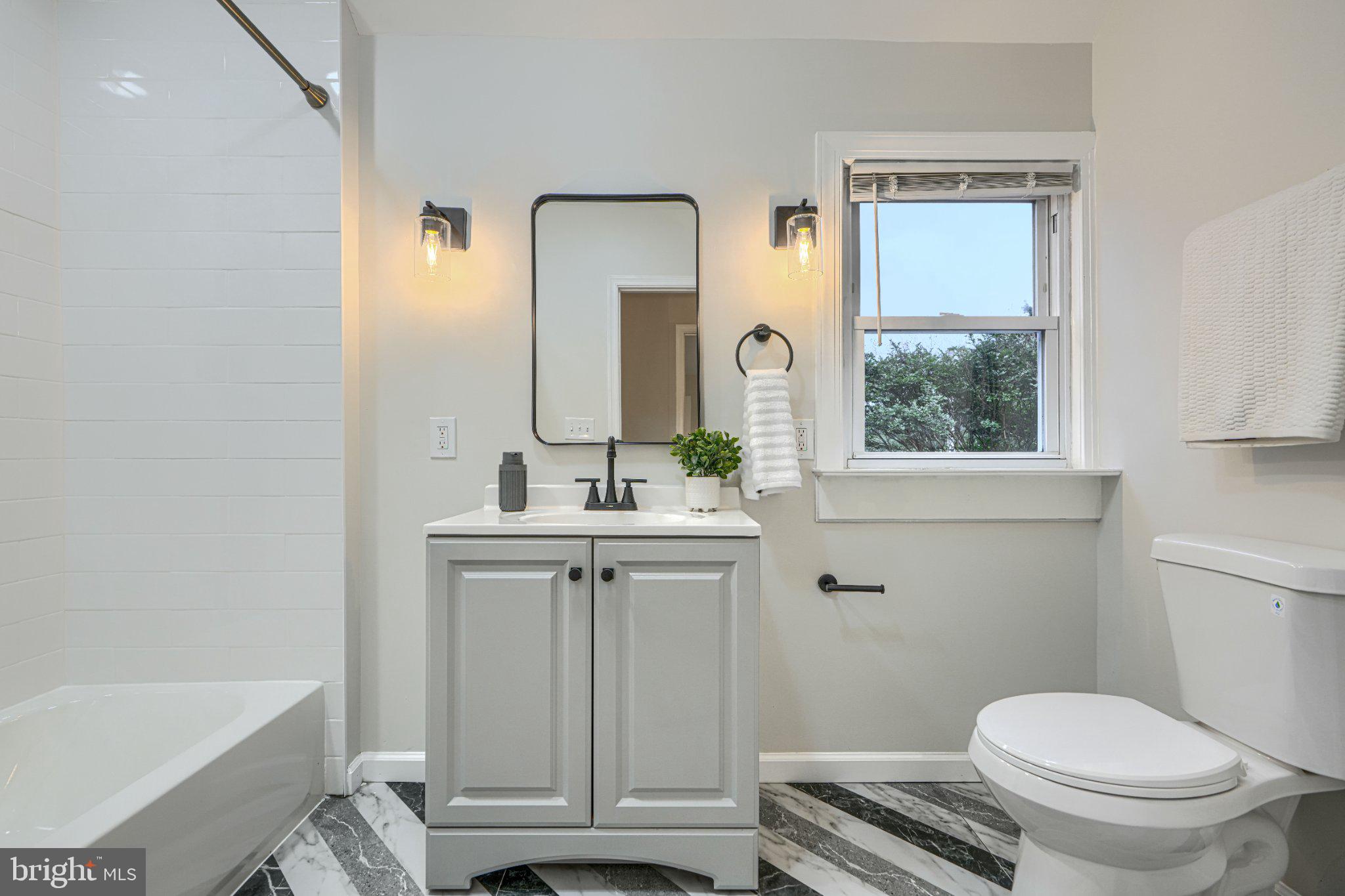 143 Rigdon Road Aberdeen, MD 21001 - Photo 37 of 57 Modern bathroom with stylish accents.
