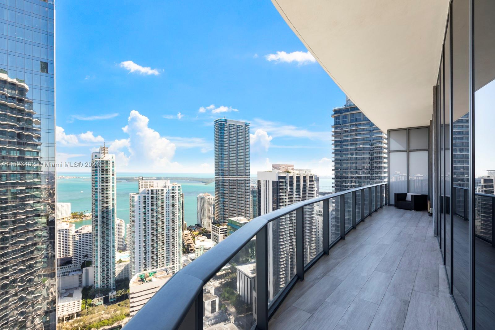 a view of city with balcony