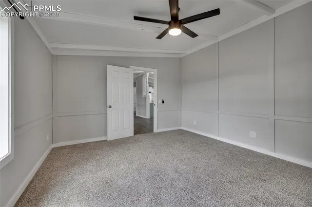 wooden floor in an empty room