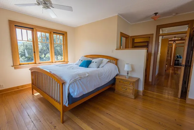a view of front door with stairs