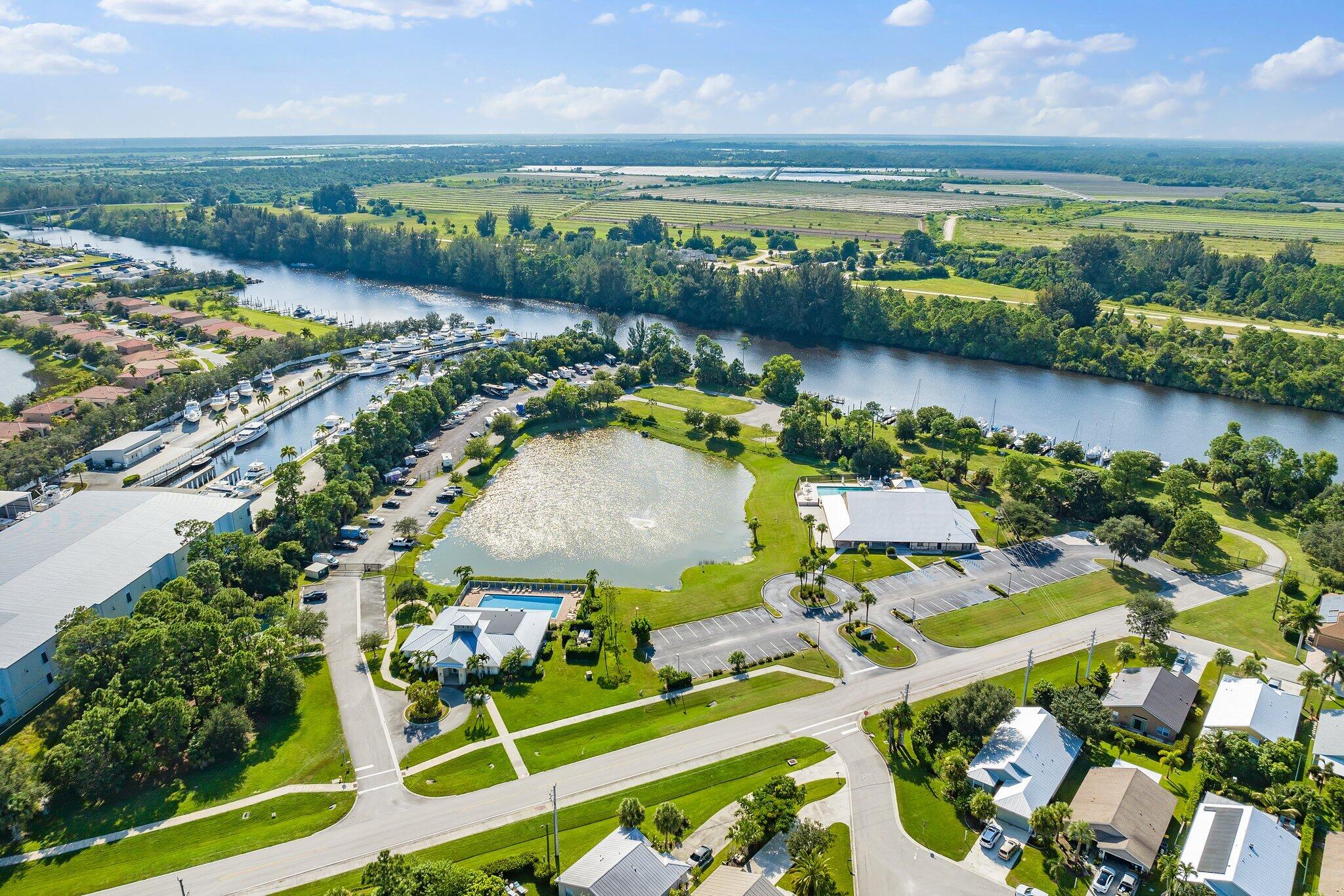 2691 Southwest Riviera Road Stuart, FL 34997 - Photo 48 of 53 Clubhouse and Boat Ramp