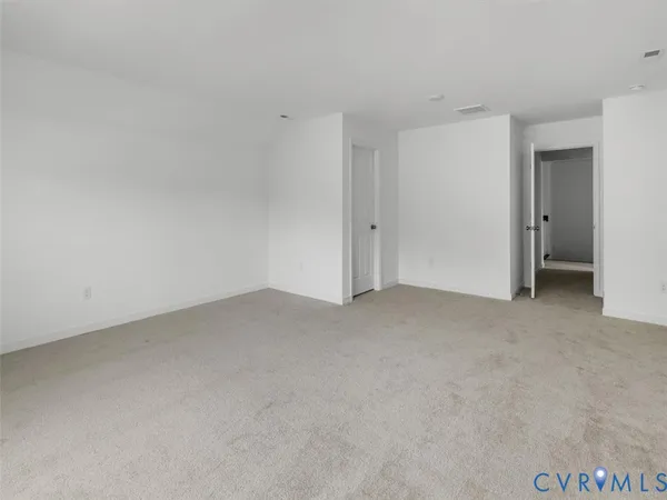 a view of empty room