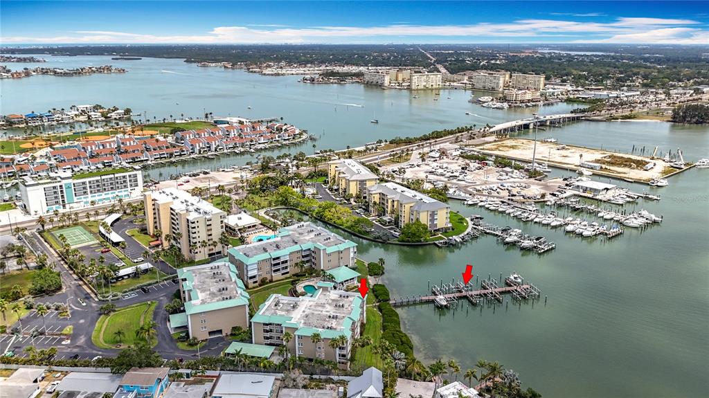 399 150th Avenue, Unit 317 Madeira Beach, FL 33708 - Photo 75 of 96 a view of a lake and a mountain view