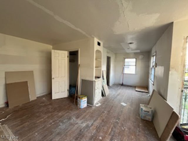 2028 North Green Road Cleveland, OH 44121 - Photo 2 of 8 Unfurnished living room featuring wood finished floors