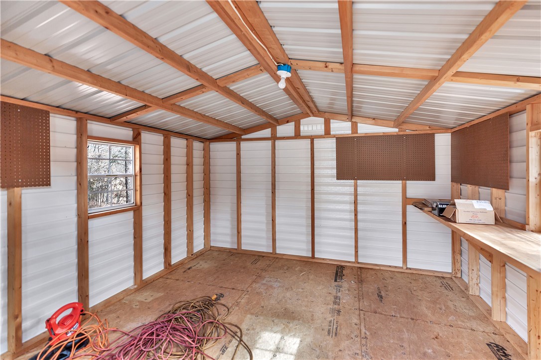 1432 Hunters Trail Anderson, SC 29625 - Photo 32 of 35 This spacious storage building offers ample room for all your outdoor equipment and tools.