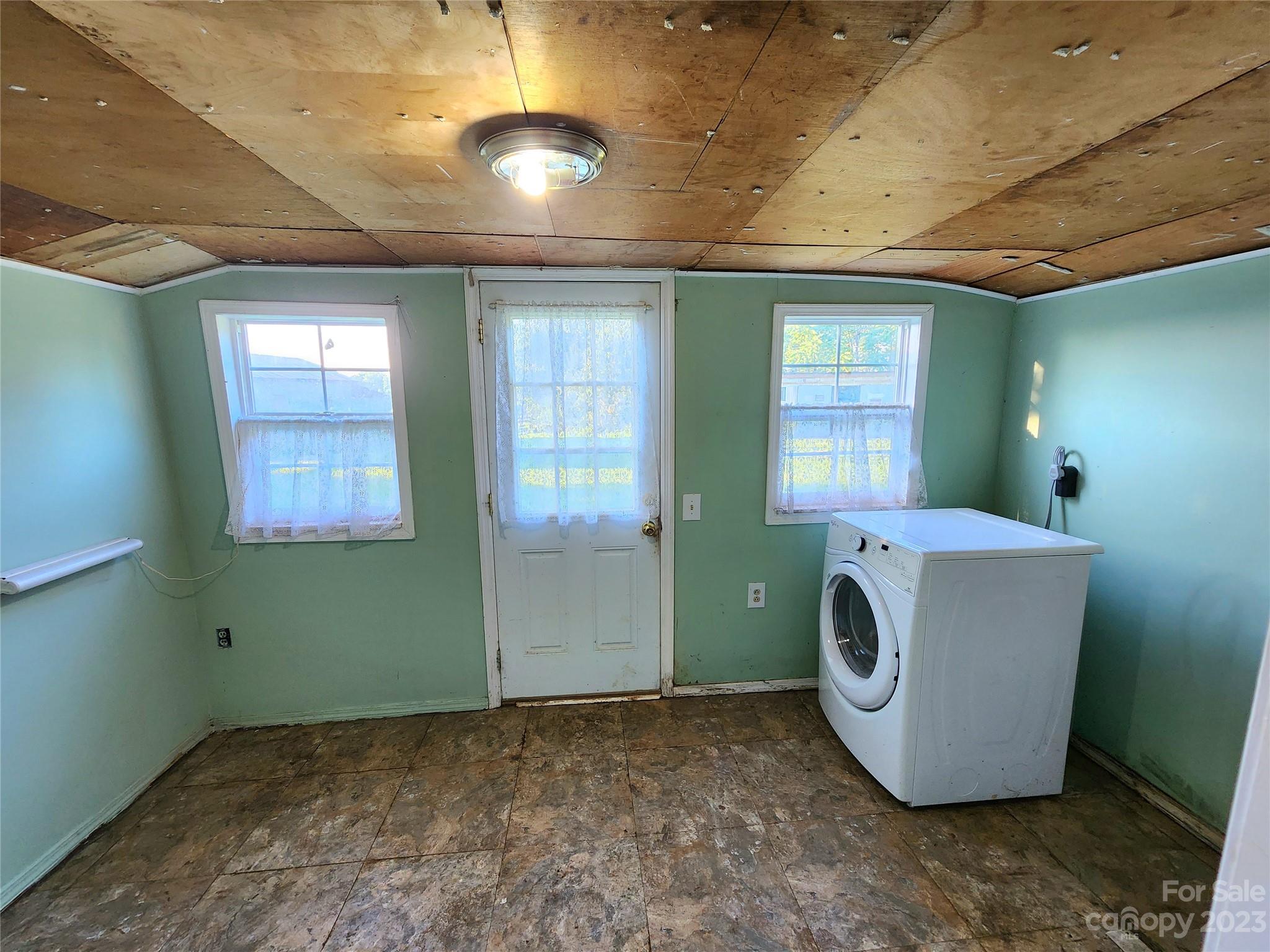 6806 Lackey Road Vale, NC 28168 - Photo 13 of 21 a room with window and washer