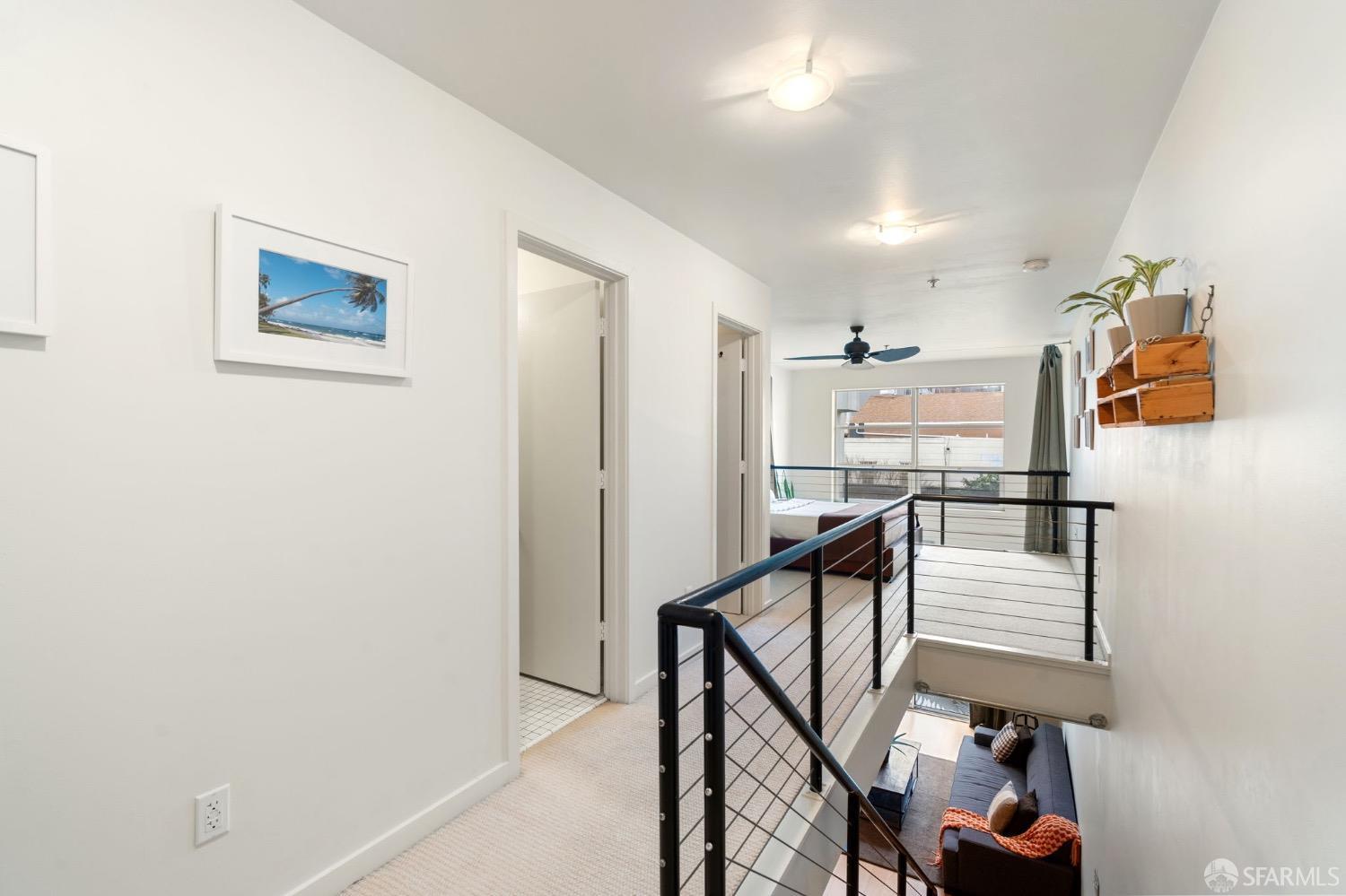 1720 Clay Street, Unit 8 San Francisco, CA 94109 - Photo 13 of 37 a view of a hallway with seating area