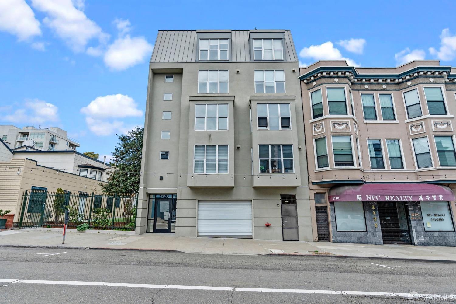 1720 Clay Street, Unit 8 San Francisco, CA 94109 - Photo 29 of 37 a front view of a multi story building