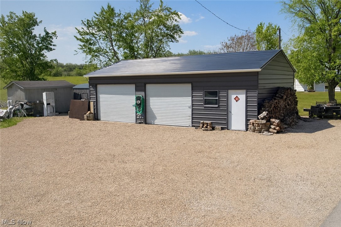 3995 Clay Pike Road Cambridge, OH 43725 - Photo 3 of 10 View of back detached garage
