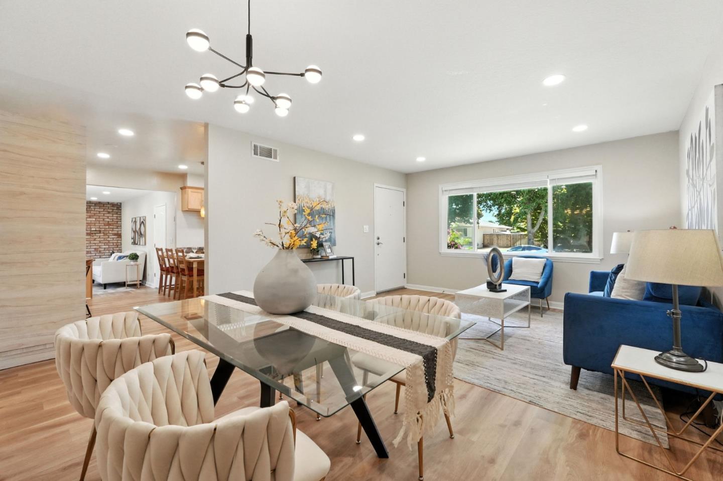 479 Chestnut Avenue Milpitas, CA 95035 - Photo 3 of 27 a living room with furniture and a large window