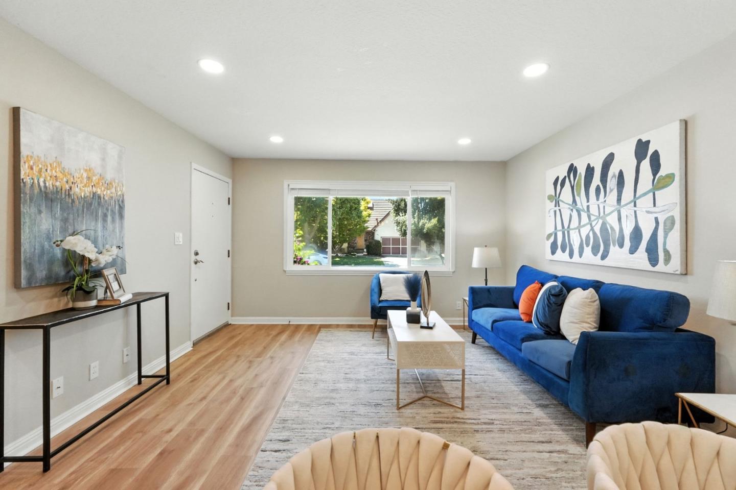479 Chestnut Avenue Milpitas, CA 95035 - Photo 6 of 27 a living room with furniture and a large window