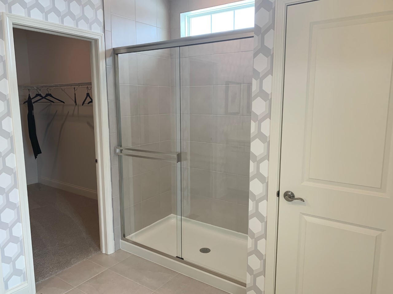 1170 Slade Road South Elgin, IL 60177 - Photo 19 of 29 a bathroom with a glass shower door