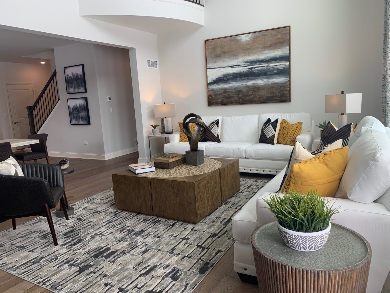 1170 Slade Road South Elgin, IL 60177 - Photo 8 of 29 a living room with furniture and a flat screen tv