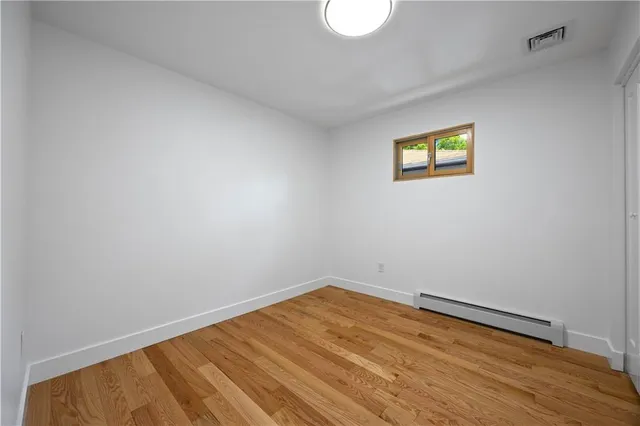 wooden floor in a room