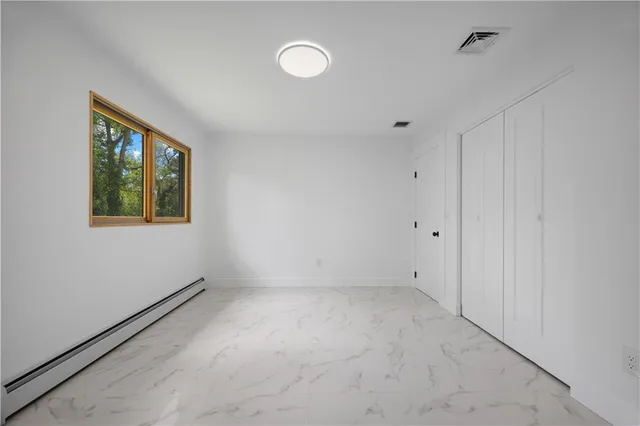 a view of a room with window