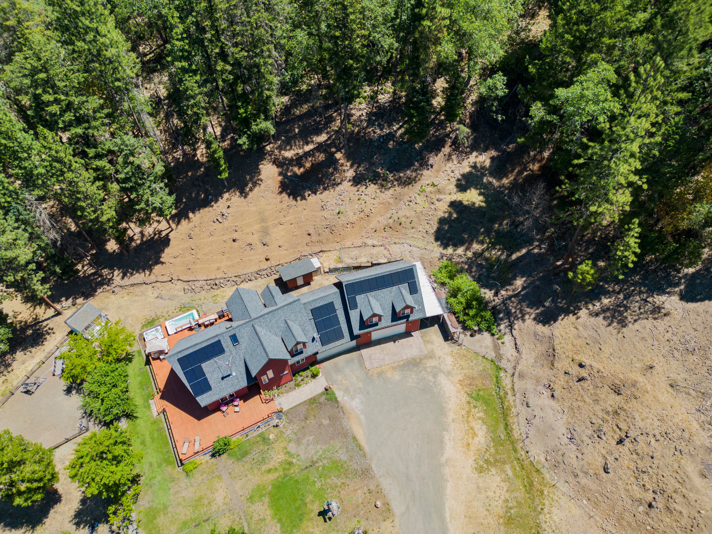 672 Elk Creek Road Trail, OR 97541 - Photo 46 of 56 672 Elk Creek Road - Drone - 08
