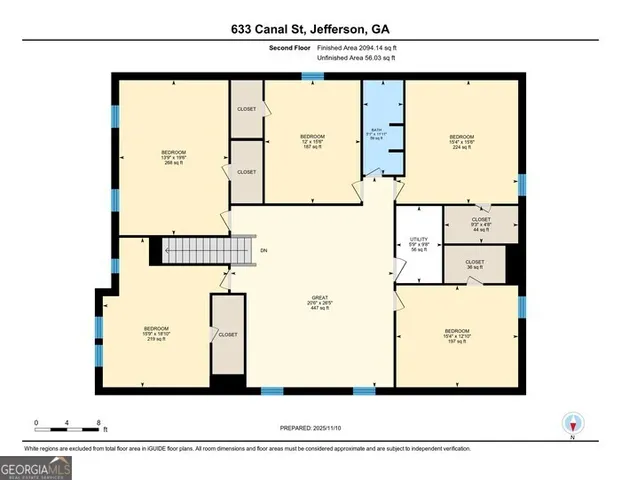 $2,545 | 633 Canal Street, Jefferson, GA 30549