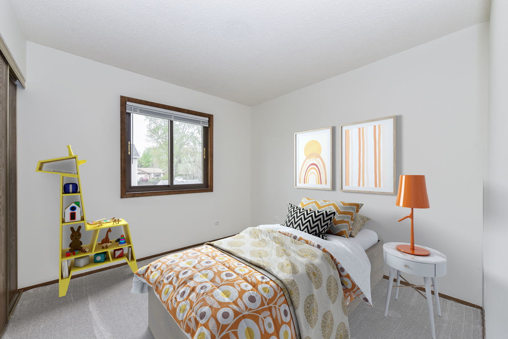 1920 Howe Lane Hanover Park, IL 60133 - Photo 19 of 25 a bedroom with a bed and window