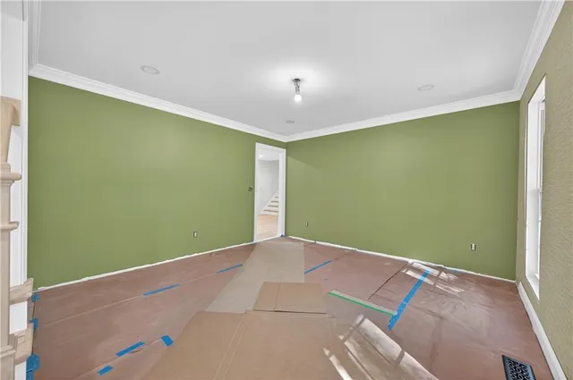 a view of room with window