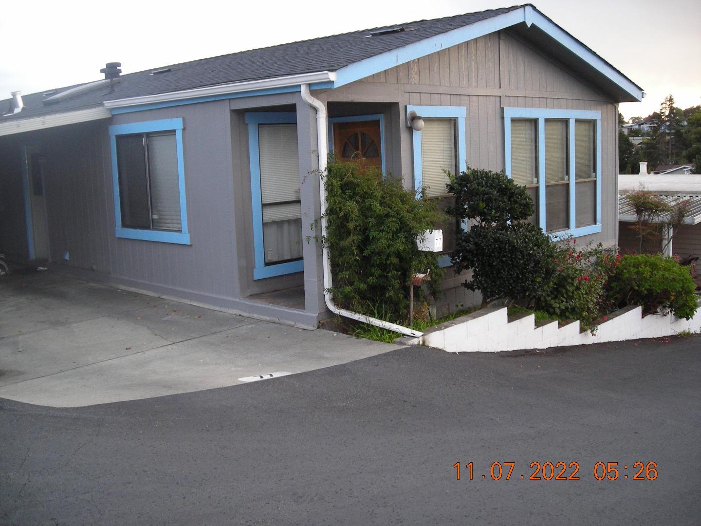 a house with a outdoor space