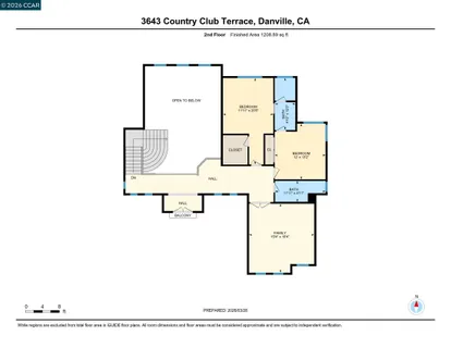 $2,798,800 | 3643 Country Club Terrace, Danville, CA 94506