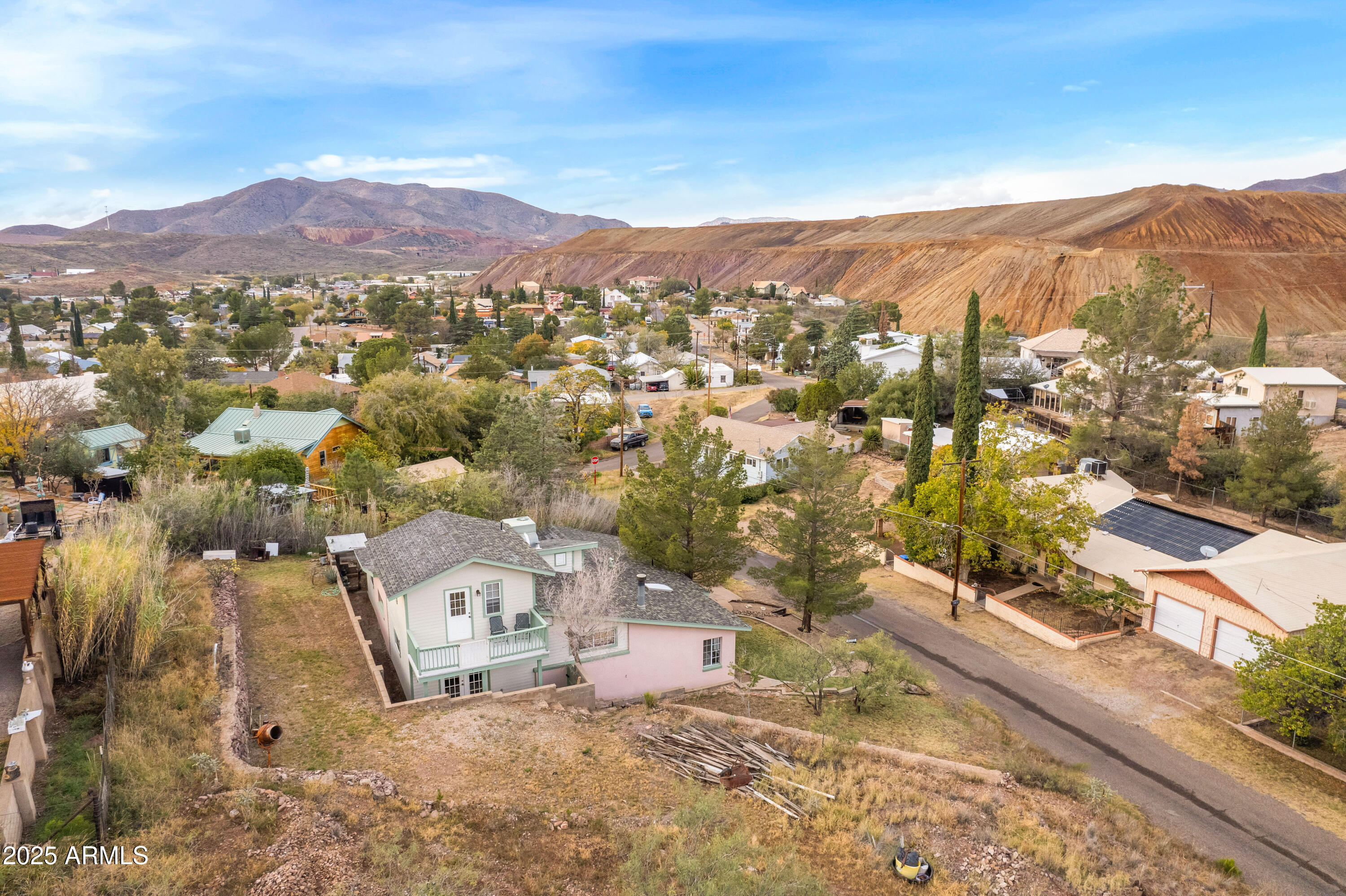706 Shattuck Street Bisbee, AZ 85603 - Photo 53 of 55 a view of city and mountain