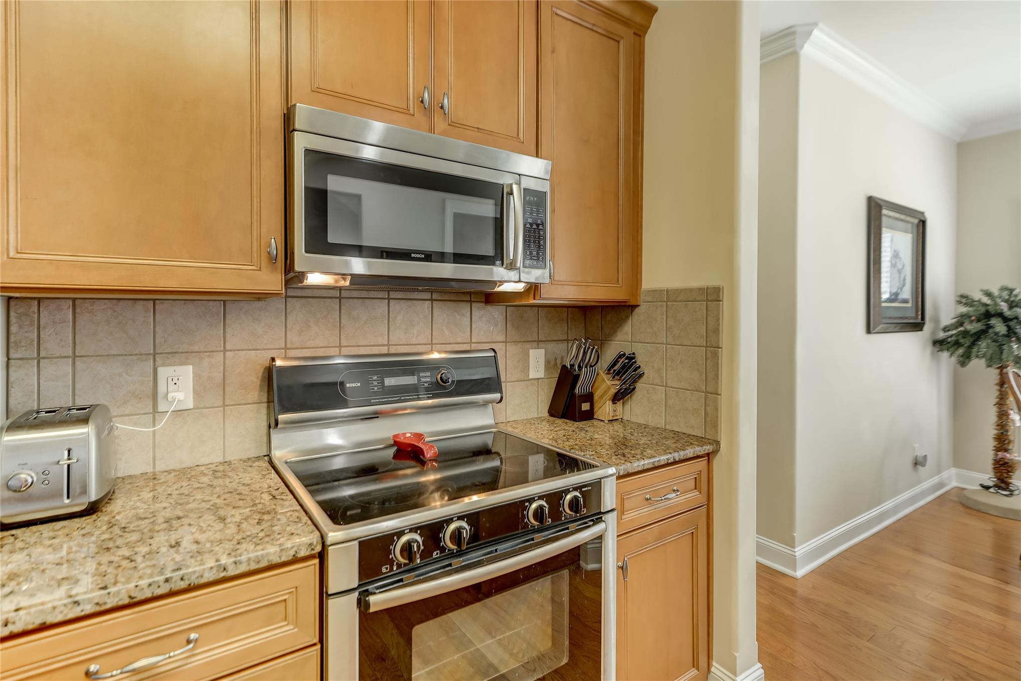 2005 Charles Avenue Lancaster, SC 29720 - Photo 12 of 42 a kitchen with a stove and a microwave