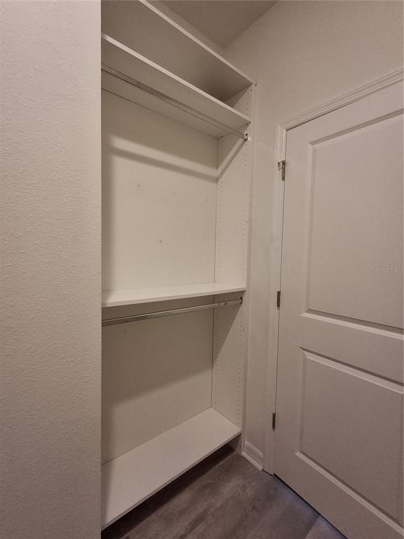 7891 Stonebrook Circle Wesley Chapel, FL 33545 - Photo 36 of 39 a view of walk in closet with empty racks