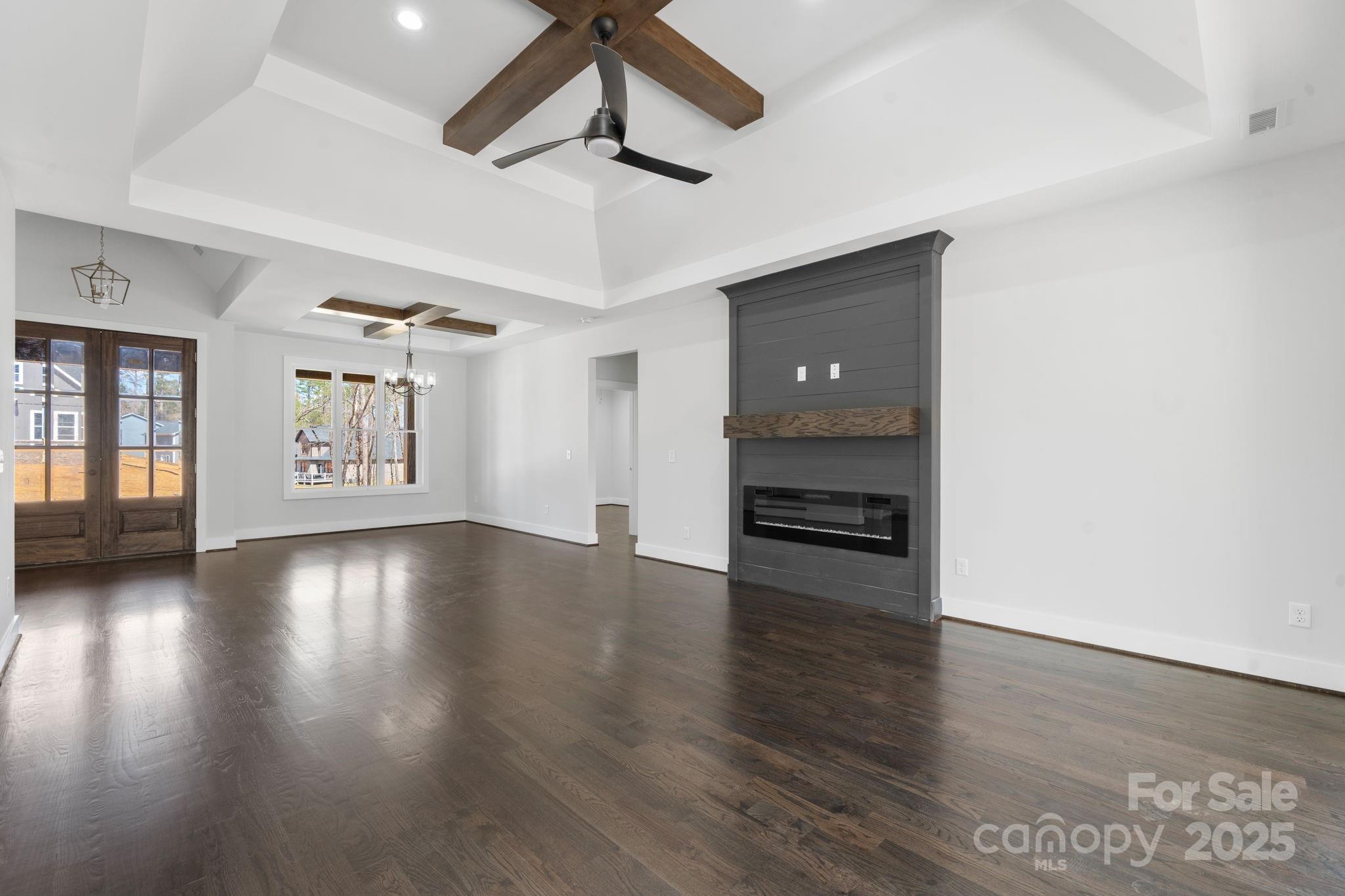 3732 Whitney Drive Northeast Hickory, NC 28601 - Photo 16 of 48 a view of an empty room with window and wooden floor