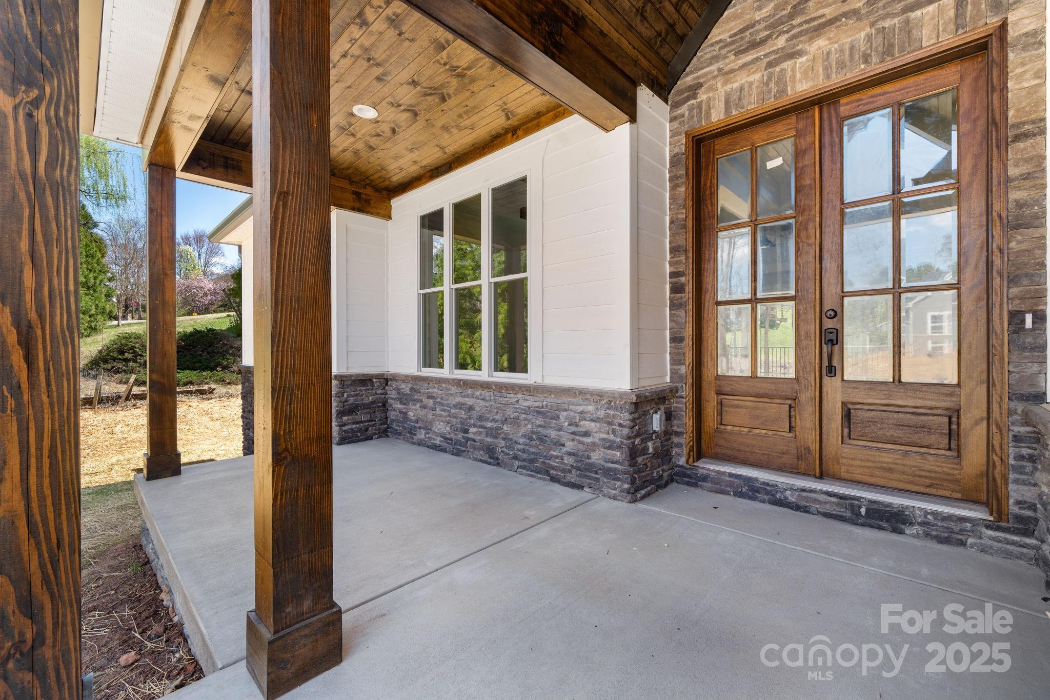 3732 Whitney Drive Northeast Hickory, NC 28601 - Photo 7 of 48 a view of porch with large windows