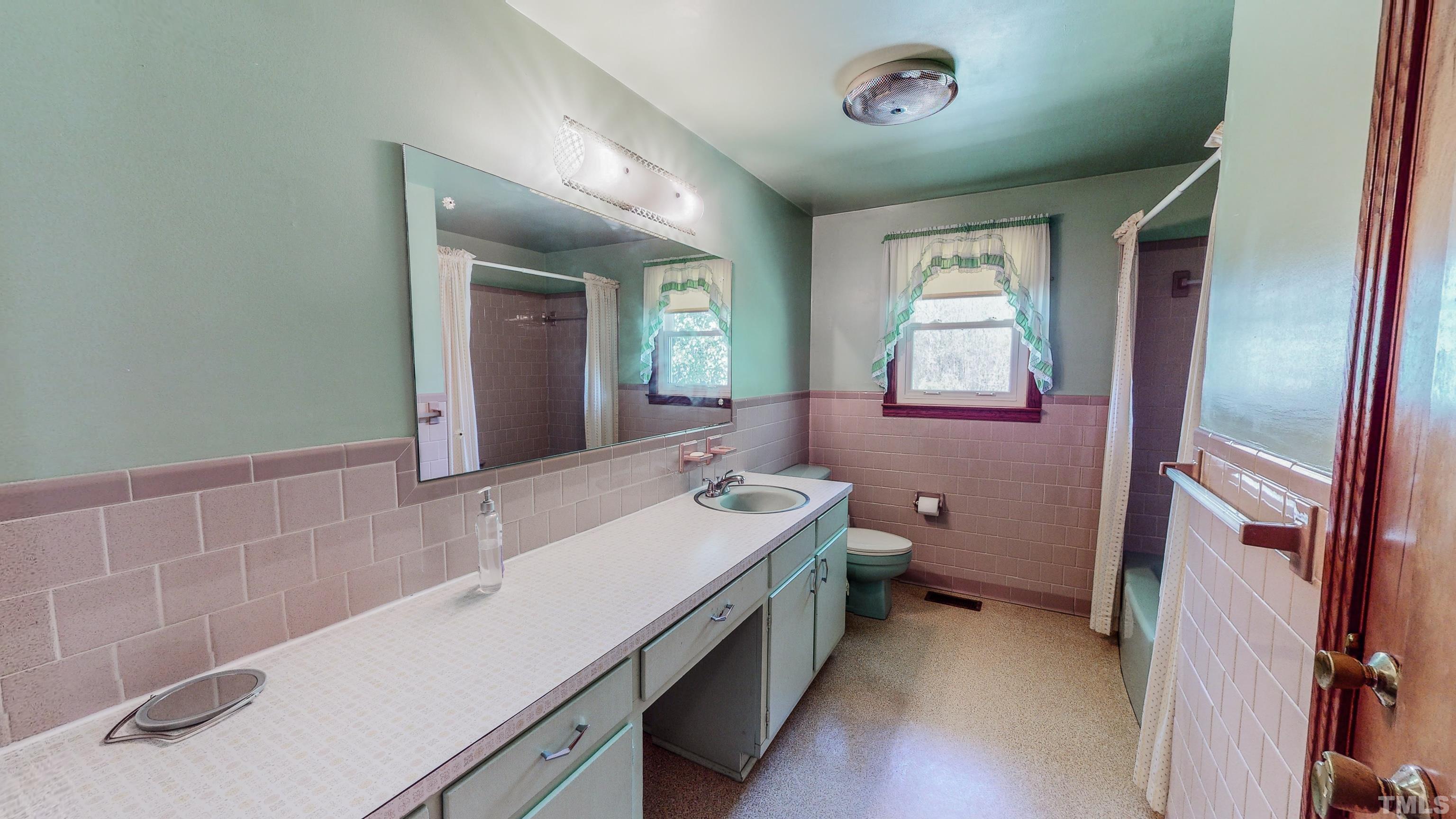 9639 Boston Road Roxboro, NC 27574 - Photo 24 of 52 a bathroom with a sink and a mirror