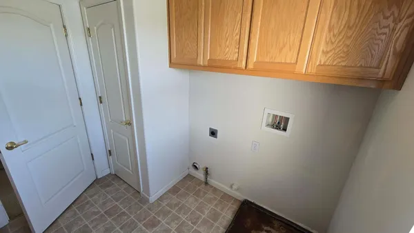 a view of cabinets