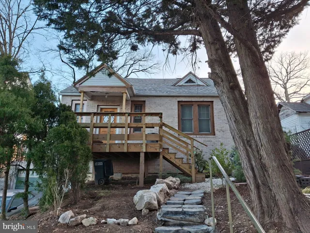 a front view of a house with balcony