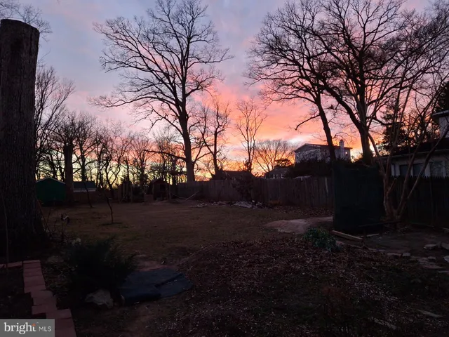a view of outdoor space and yard