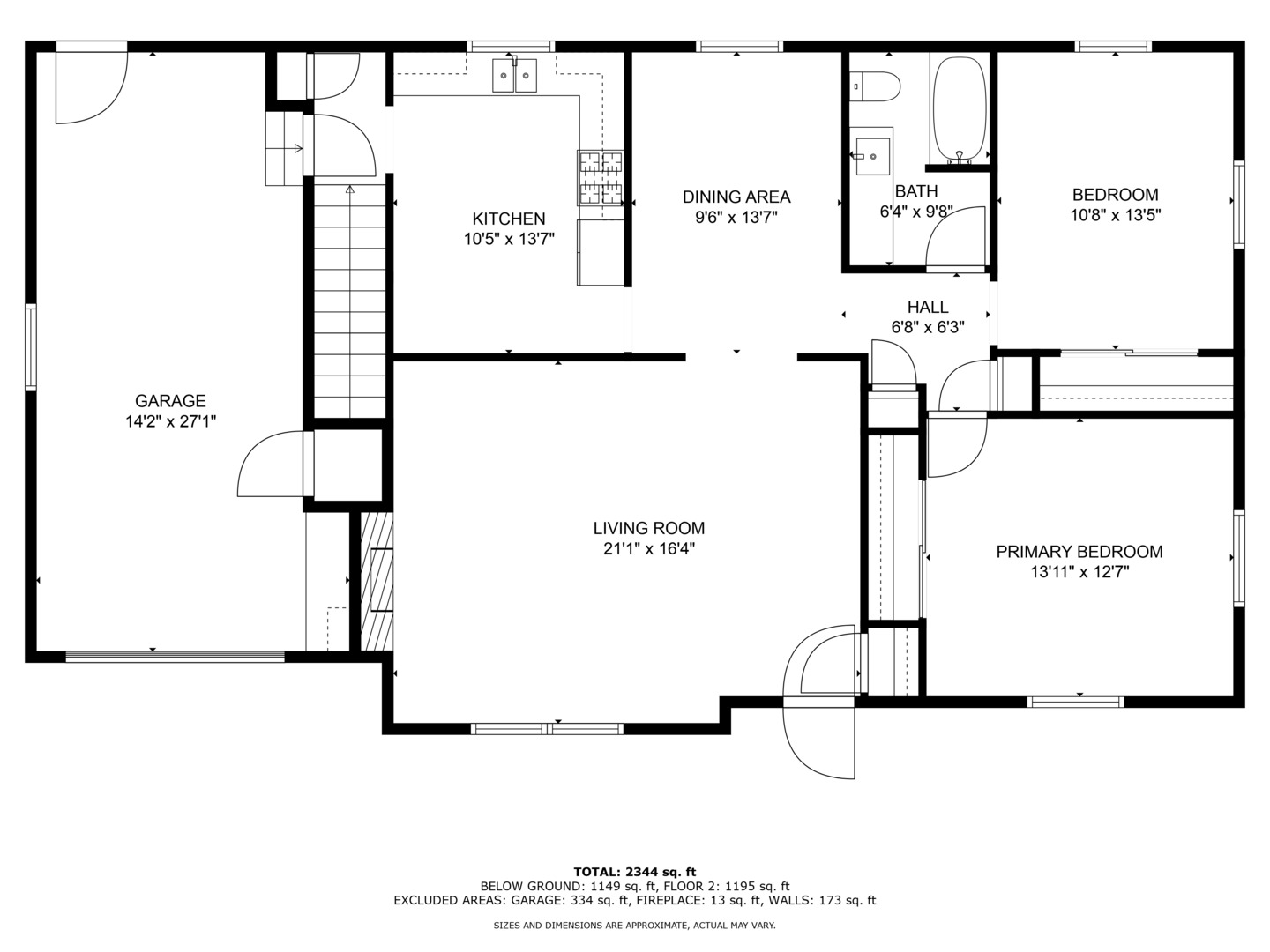 536 Fort Street Ottawa, IL 61350 - Photo 29 of 30 a picture of a room with a white wall and a white refrigerator