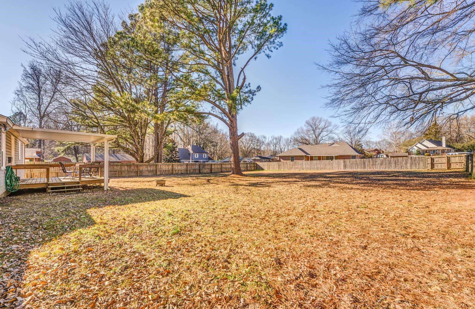 11060 Memphis Arlington Road Arlington, TN 38002 - Photo 24 of 25 a view of yard with wooden fence